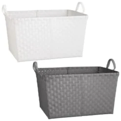 B&M Large Woven Basket - Beige -Chic Home Decor Store 326917 large woven basket group