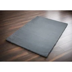 B&M Luxury Faux Fur Rug 100 X 150cm - Charcoal