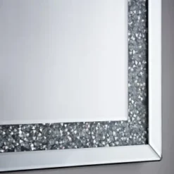 B&M Crushed Jewel Mirror - Silver -Chic Home Decor Store 338022 65x90 crushed jewel mirror 2
