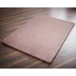 Luxury Faux Fur Rug 60 X 110cm - Blush