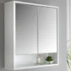 Norsk High Gloss Bathroom Mirror Cabinet