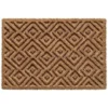 B&M Embossed Coir Doormat 40 X 60cm