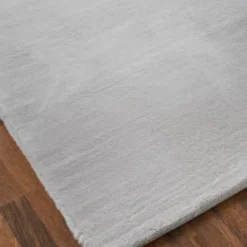 B&M Luxury Faux Fur Super Soft Rug 60 X 110cm - Silver 3 B&M Luxury Faux Fur Super Soft Rug 60 X 110cm - Silver -Chic Home Decor Store 356015 lux faux fur rug grey 60x110 2 1