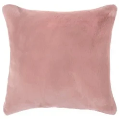 Aspen Faux Fur Cushion - Blush