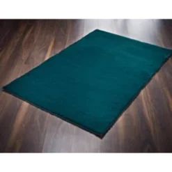 B&M Aspen Faux Fur Rug 60 X 110cm - Teal