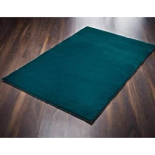 B&M Aspen Faux Fur Rug 100 X 150cm - Teal 1 B&M Aspen Faux Fur Rug 100 X 150cm - Teal