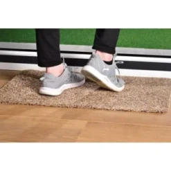 B&M Extra Large Antibacterial Doormat - Brown -Chic Home Decor Store 366004 366006 anti bac magic clean mat 2 1