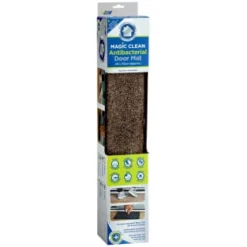 B&M Antibacterial Doormat - Brown -Chic Home Decor Store 366004 anti bac magic clean mat brown