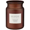 B&M Large Spa Scented Candle - Amber - Restore