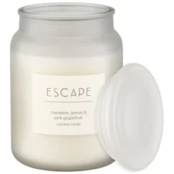 B&M Large Spa Scented Candle - White - Escape 6 B&M Large Spa Scented Candle - White - Escape -Chic Home Decor Store 368691 large spa candle escape 3