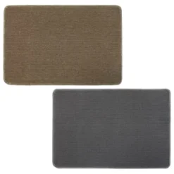 B&M Loop Washable Doormat 50 X 75cm - Grey -Chic Home Decor Store 370206 loop washable doormat 50x75cm natural 1