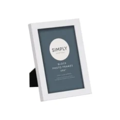 Simply Everyday 4 X 6" Block Frames 3pk - White 4 Simply Everyday 4 X 6" Block Frames 3pk - White -Chic Home Decor Store 370283 3pk simply everyday block frames 4x6 white