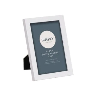 Simply Everyday 4 X 6" Block Frames 3pk - White 2 Simply Everyday 4 X 6" Block Frames 3pk - White - Image 2