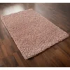 Chunky Knit Rug 60 X 110cm - Blush
