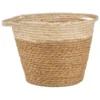 B&M Two Tone Wicker Basket - Cream