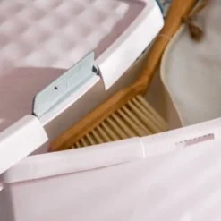 B&M Waffle Clip Box 25.5L - Blush -Chic Home Decor Store 375471 blush 25 5l waffle clip box 4