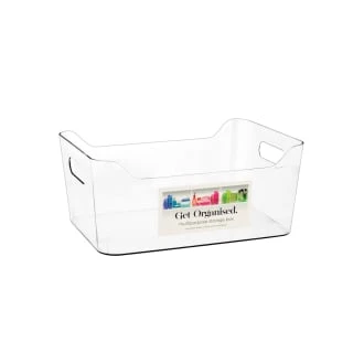 B&M Small Clear Storage Tub 1 B&M Small Clear Storage Tub