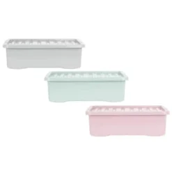 B&M Under Bed Storage Box 32L - Dusty Pink 9 B&M Under Bed Storage Box 32L - Dusty Pink -Chic Home Decor Store 377037 377038 377040 under bed storage box 32l group 1