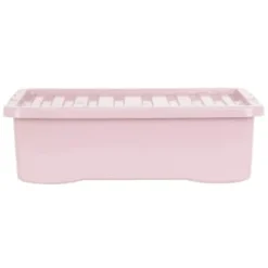 B&M Under Bed Storage Box 32L - Dusty Pink 7 B&M Under Bed Storage Box 32L - Dusty Pink -Chic Home Decor Store 377038 under bed storage box 32l dusty pink