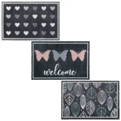 B&M Eco Flex Doormat - Hearts -Chic Home Decor Store 379095 eco flex doormat 50x75 cm group