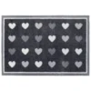 B&M Eco Flex Doormat - Hearts