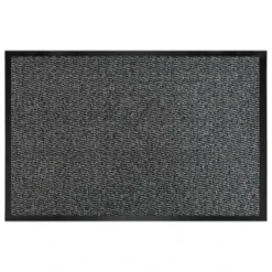 B&M Small Printed Magic Doormat - Grey Mottel