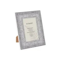 B&M Spotty Photo Frame 4 X 6" - Black & White
