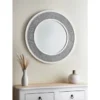 B&M Grey Rope Mirror - Grey