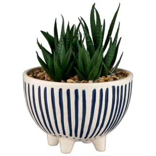 B&M Scandi Shore Stripe Succulent 1 B&M Scandi Shore Stripe Succulent