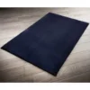 B&M Micro Plush Rug 110 X 160cm - Navy