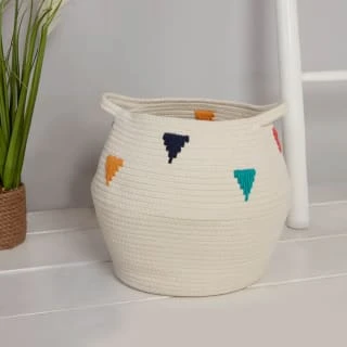 B&M Manolas Belly Basket - Cream 2 B&M Manolas Belly Basket - Cream - Image 2