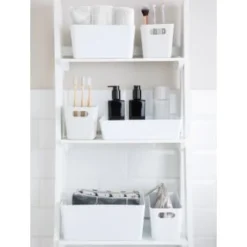 Soho Storage Tub 10 X 30 X 10cm - White -Chic Home Decor Store 384323 384402 384407 384416 soho box white group1 3