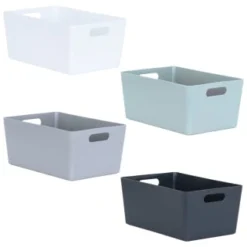 Soho Storage Tub 11 X 25.5 X 17cm - White -Chic Home Decor Store 384323 soho size e box 11x25 5x17cm group
