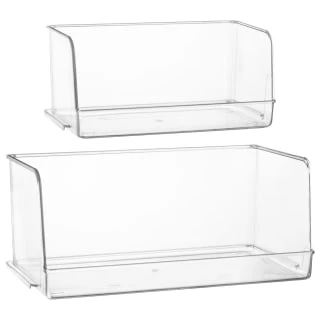 Clear Stacking Caddy - Large 2 Clear Stacking Caddy - Large - Image 2