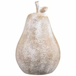 B&M Wooden Fruit Ornament - Pear