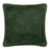 B&M Aspen Faux Fur Cushion - Green