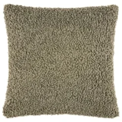 B&M Roma Boucle Cushion - Sage