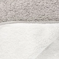 B&M Montana Two Tone Sherpa Throw - Natural -Chic Home Decor Store 388815 montana sherpa throw 4