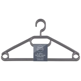 B&M Swivel Hook Hangers 8pk - Grey 1 B&M Swivel Hook Hangers 8pk - Grey