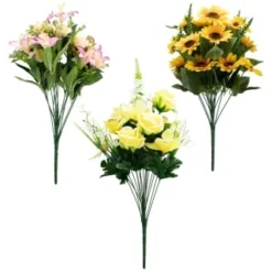B&M Large Flower Bunch - Sunflower 5 B&M Large Flower Bunch - Sunflower -Chic Home Decor Store 390732 large bunch group