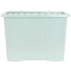 B&M Storage Box With Lid 80L - Sage 7 B&M Storage Box With Lid 80L - Sage -Chic Home Decor Store 391384 sage 80l storage box and lid