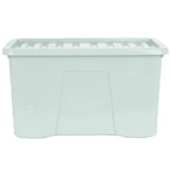 B&M Storage Box With Lid 60L - Sage 7 B&M Storage Box With Lid 60L - Sage -Chic Home Decor Store 391388 sage 60l storage box