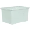 B&M Storage Box With Lid 60L - Sage