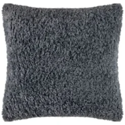 Simply Everyday Boucle Cushion - Charcoal
