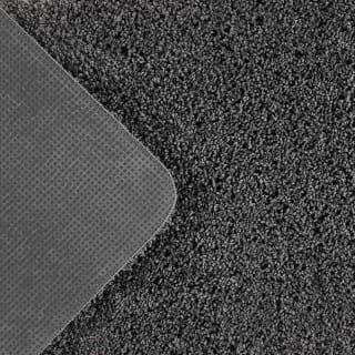 B&M Buddy Plain Shaggy Grey Runner Doormat 3 B&M Buddy Plain Shaggy Grey Runner Doormat - Image 3