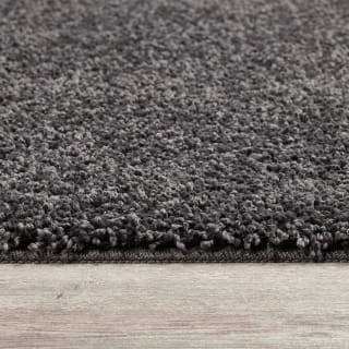 B&M Buddy Plain Shaggy Grey Runner Doormat 5 B&M Buddy Plain Shaggy Grey Runner Doormat - Image 5