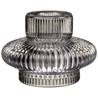 Karina Bailey Tealight Dinner Candle Holder - Grey 1 Karina Bailey Tealight Dinner Candle Holder - Grey