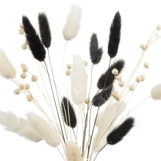 B&M Black Bottle With Dried Glass 2 B&M Black Bottle With Dried Glass - Image 2