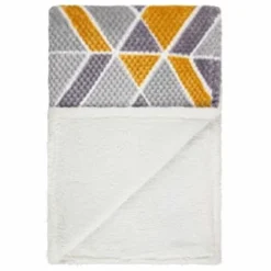 B&M Simply Geo Waffle Throw - Ochre 7 B&M Simply Geo Waffle Throw - Ochre -Chic Home Decor Store 394916 simply geo waffle throw ochre 3