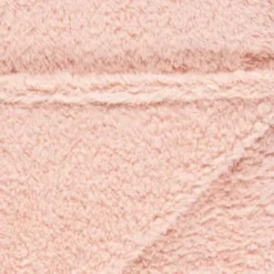 B&M Simply Two Tone Teddy Throw - Blush -Chic Home Decor Store 394927 simply plain teddy throw blush 3